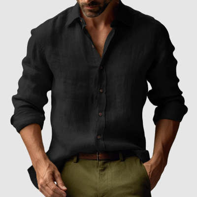 Camisa de Moda para Hombre con Estampado Digital - Image 3