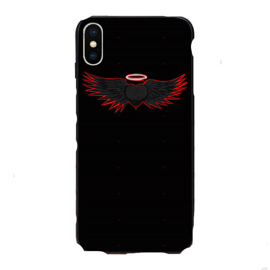 Funda para iPhone con Alas de Ángel y Demonio - Diseño Dual Simbólico - Image 6