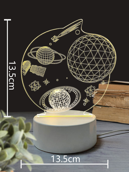 Lámpara LED 3D Nocturna USB - Luz Ambiental para Dormitorio - Image 20