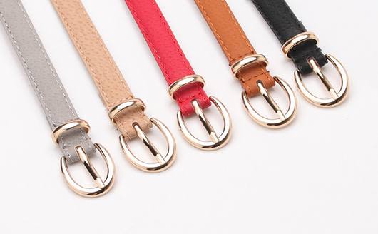 Cinturón Casual de Piel de Cerdo para Mujer - Diseño Elegante y Versátil - Image 10