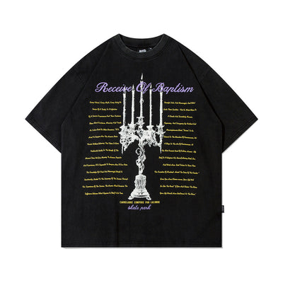 Playera Estampada de Manga Corta para Hombre - Image 7