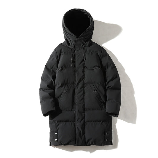 Chaqueta de Invierno para Hombre con Capucha Acolchada Extra Gruesa