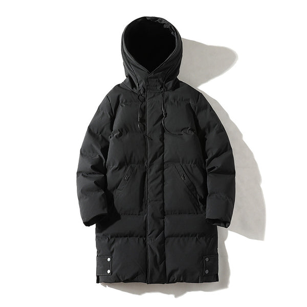 Chaqueta de Invierno para Hombre con Capucha Acolchada Extra Gruesa