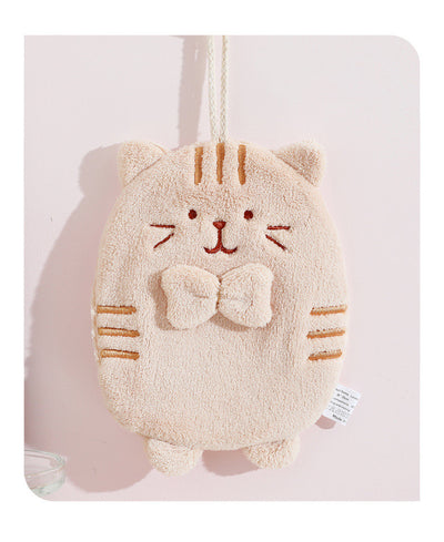 Toalla de Mano Gatito Adorable Absorbente sin Pelusas - Image 17
