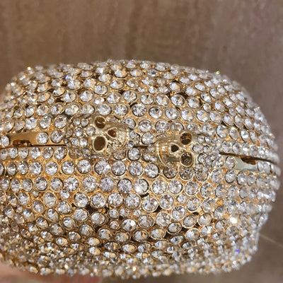 Organizador de Cena con Diseño de Calavera de Diamante para Mujer - Image 5