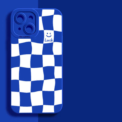 Funda Protectora Estilo Angel Eye con Diseño Cuadriculado - Image 5