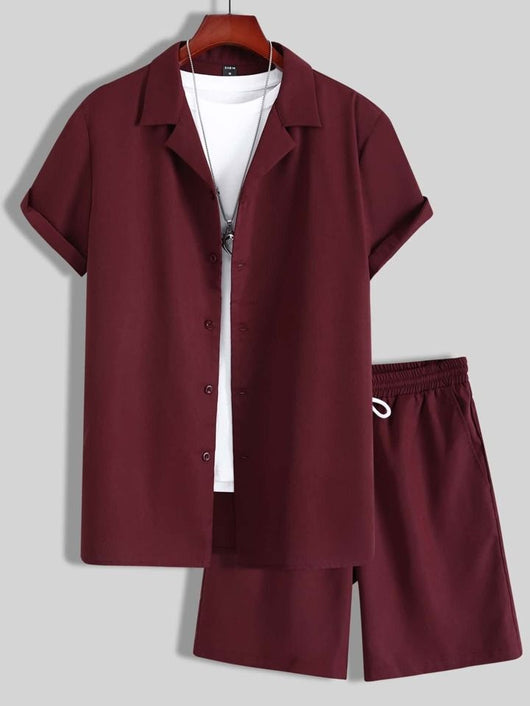 Traje Deportivo Manga Corta Cuello Cubano para Hombre - Image 14
