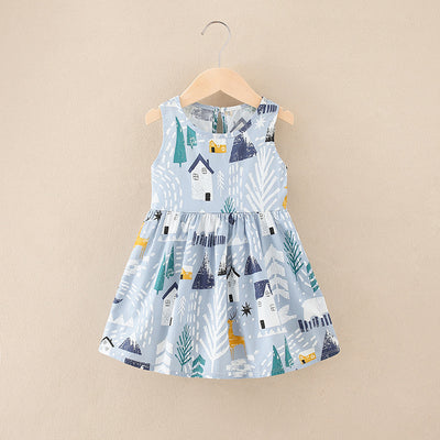Vestido Falda Línea A para Niñas - Tallas Pequeña y Mediana - Image 14