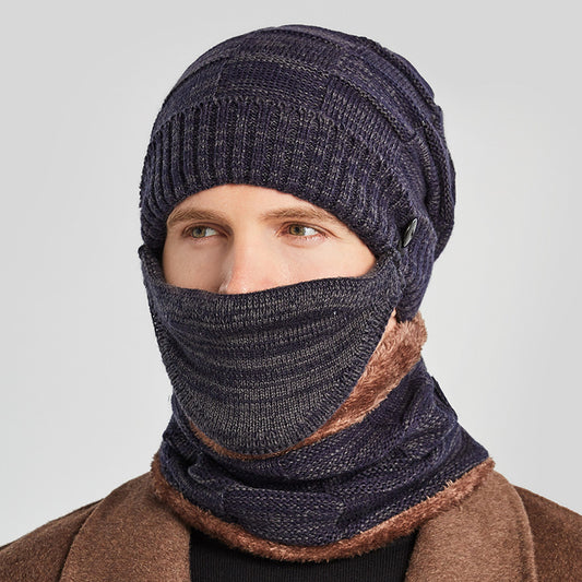 Conjunto Térmico 3 en 1: Gorro, Bufanda y Máscara para Hombre
