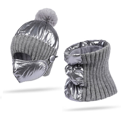 Conjunto Completo Gorro, Bufanda y Mascarilla para Hombre