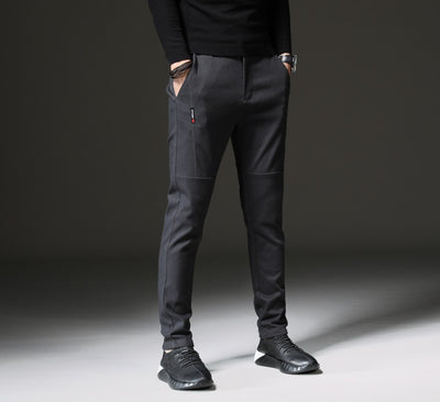 Pantalones Casuales Slim Fit Estilo Coreano para Hombre - Image 8
