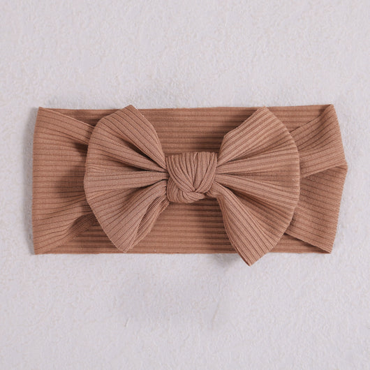 Diadema Elástica Ancha con Moño para Bebé y Niña - Image 19