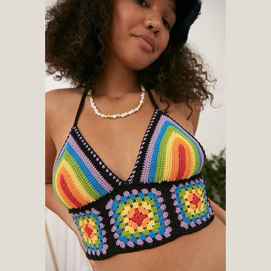 Camiseta Ajustada de Contraste para Mujer - Estilo Europeo - Image 5