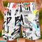 Shorts Casuales Amplios para Hombre - Ideales para Aguas Termales y Piscina