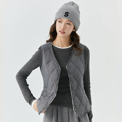 Chaleco Corto de Terciopelo para Otoño e Invierno Mujer - Image 22