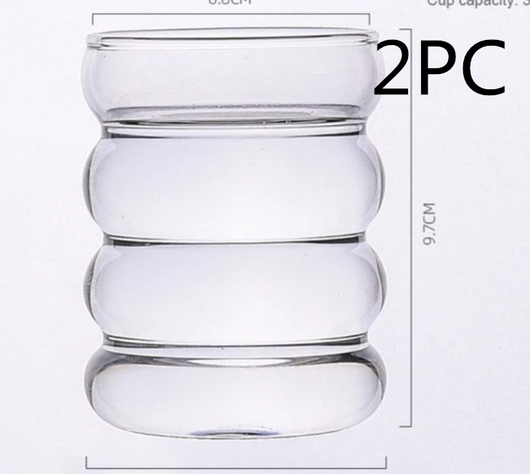 Vaso de Agua Transparente con Diseño Onírico - Image 6