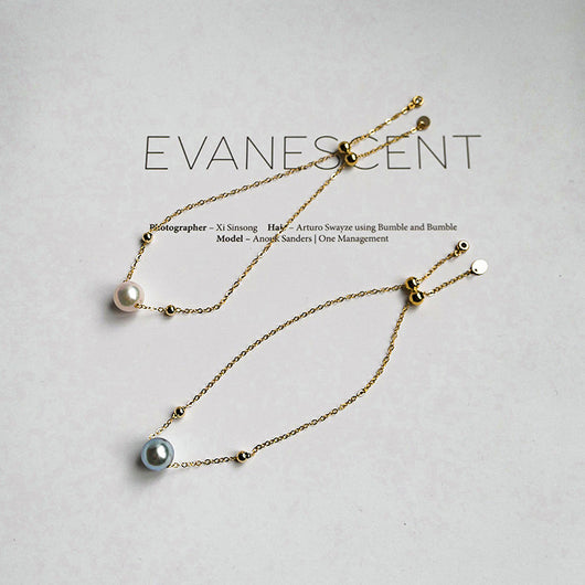 Pulsera de Oro 14K con Perla de Agua Marina y Cáñamo Natural - Image 6