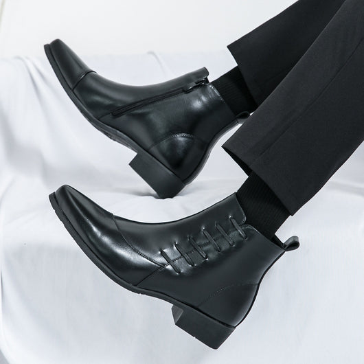 Botas Martin de Invierno para Hombre Estilo Británico - Image 2