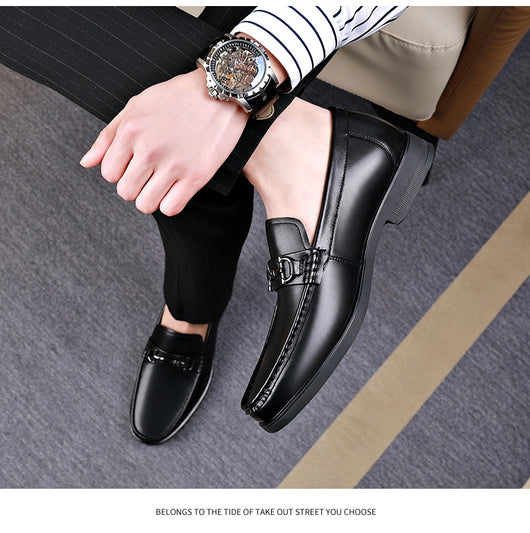 Zapatos de Cuero para Hombre Elegantes y Transpirables - Image 10