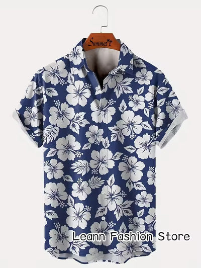 Camisa de Playa Estilo Hawaiano para Hombre - Image 14