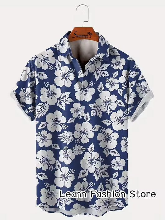 Camisa de Playa Estilo Hawaiano para Hombre - Image 14