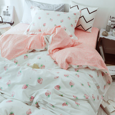 Juego de Cama Coreano Twill de 4 Piezas - Image 7