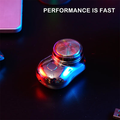 Afeitadora Eléctrica Portátil Recargable USB - Máquina de Afeitar Inalámbrica Húmeda y Seca para Hombre - Image 9