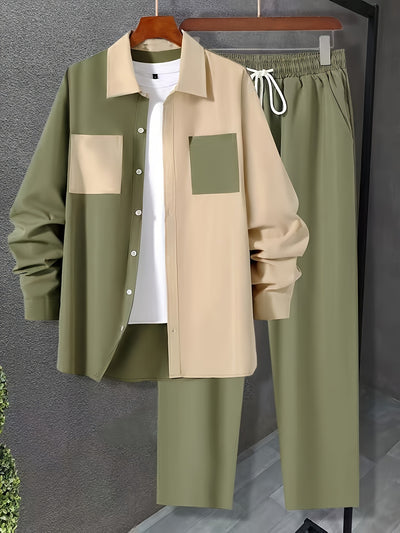 Traje Casual de Pantalón y Camisa para Hombre - Image 6