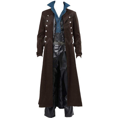 Abrigo Cortaviento Gótico Steampunk Retro - Image 14