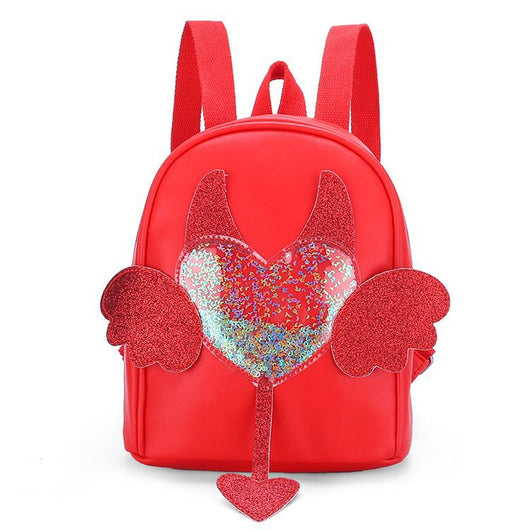 Mochila Infantil de Cuero PU con Decoración de Snacks - Image 8