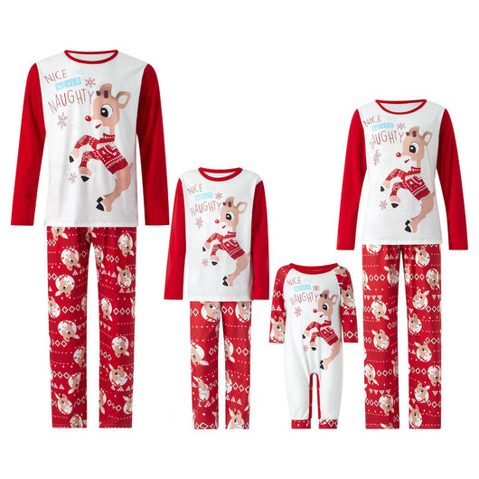 Pijamas Navideños a Juego para Padres e Hijos con Estampado Festivo - Image 10