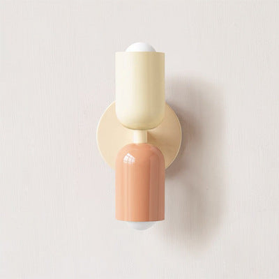 Lámpara de Pared Doble Estilo Vintage Crema para Dormitorio y Habitación Infantil - Image 9