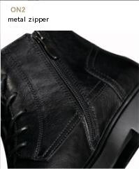 Botas Martin de Cuero Genuino para Hombre - Estilo y Durabilidad - Image 10