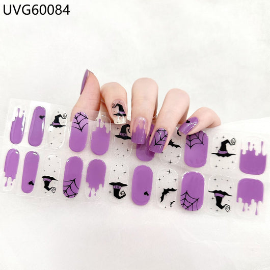 Pegatinas de Gel UV Semicuradas - Parches de Uñas Profesionales - Image 81