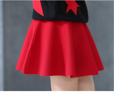 Falda Corta Princesa Niña Primavera Otoño - Tejida Versátil y Elegante - Image 5