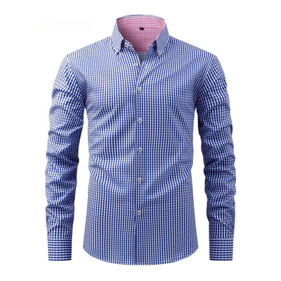 Camisa Manga Larga Elástica de Cuatro Direcciones con Estampado Digital