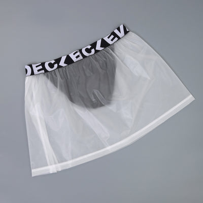 Pantalón Minifalda PVC Transparente para Hombre con Laterales Abiertos - Image 31