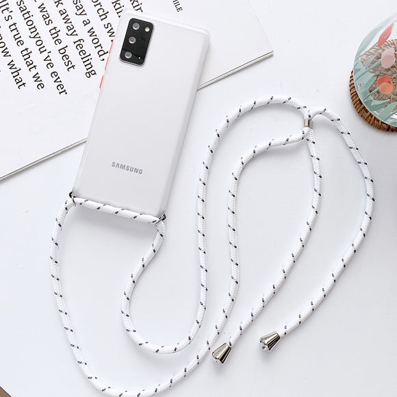 Funda Samsung con Correa y Textura Suave al Tacto