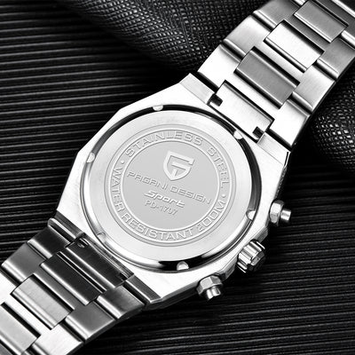 Reloj Cronógrafo de Hombre Cuarzo 6 Agujas - Estilo Ejecutivo - Image 4