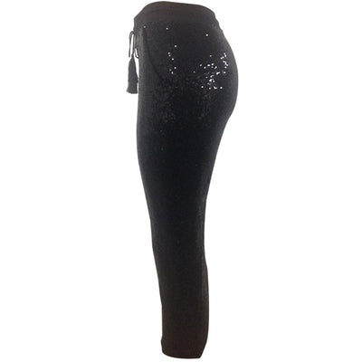 Pantalones Lápiz Casuales con Detalles de Perlas y Brillo Europeos - Image 5