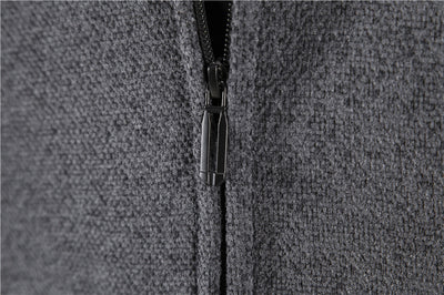 Cardigan Hoodie Casual de Hombre con Cierre de Cremallera - Image 7
