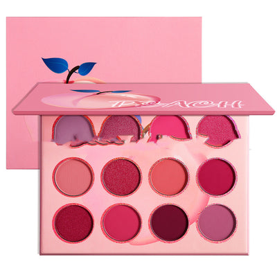 Paleta de Sombras de Frutas 12 Colores - Portátil y Práctica - Image 2