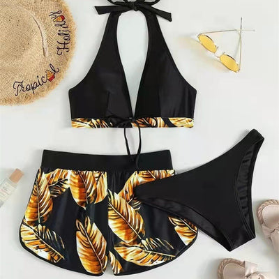 Bikini Retro Estilo Hong Kong con Elegancia Sofisticada para Mujer - Image 18