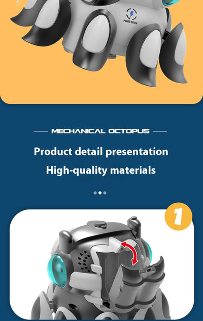 Pulpo Mecánico Interactivo con Inducción Magnética - Image 16