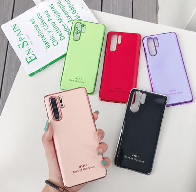 Funda de Silicona TPU Premium con Acabado Chapado para Huawei - Image 5
