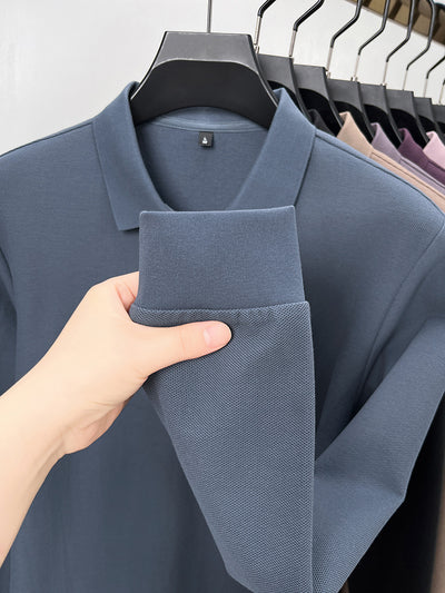 Camisa Polo Ejecutiva Manga Larga con Solapa - Image 38
