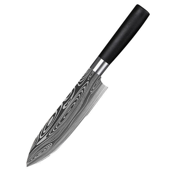 Cuchillo Profesional Damasco para Deshuesar y Picar - Image 2
