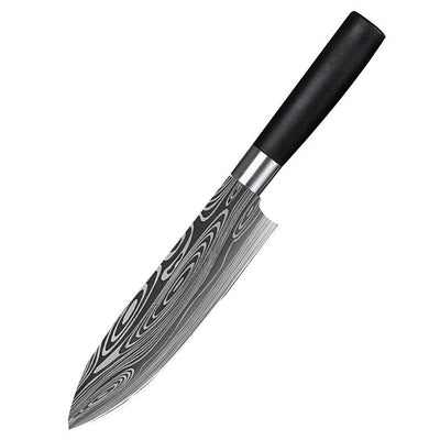 Cuchillo Profesional Damasco para Deshuesar y Picar - Image 2