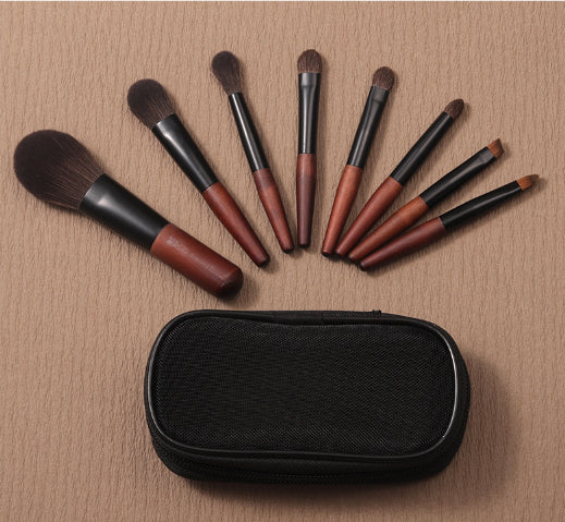 Kit Portátil de Brochas de Maquillaje Compacto para Viajes - Image 5
