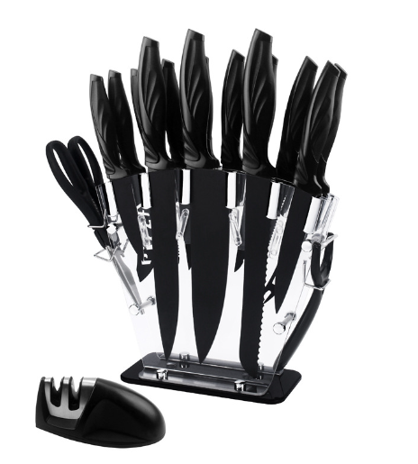 Juego Completo de 17 Cuchillos de Acero Inoxidable para Cocina - Image 12